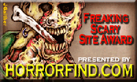 freaking Scary Site Award